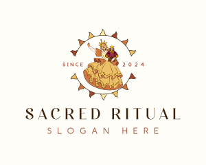 Religious Celebration Festival logo design