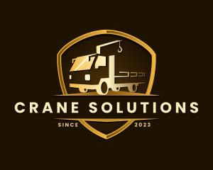 Crane Truck Shield logo