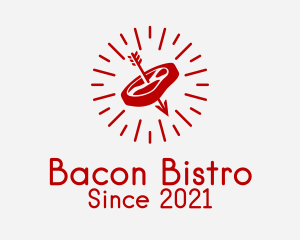 Red Steak Bistro  logo design