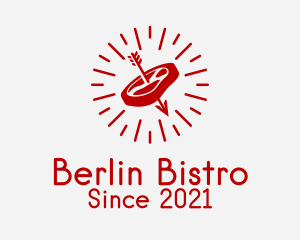 Red Steak Bistro  logo design