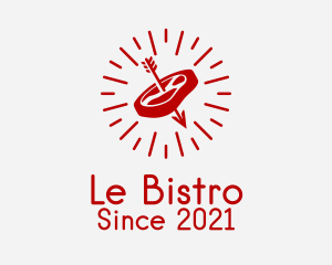 Red Steak Bistro  logo design