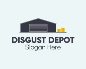 Gray Storage Warehouse logo design