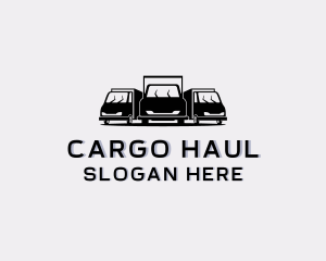 Cargo Trucking Transportation logo design