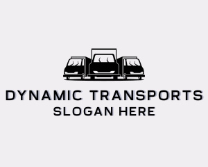 Cargo Trucking Transportation logo design