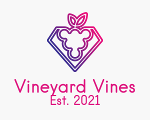 Diamond Grape Wine logo