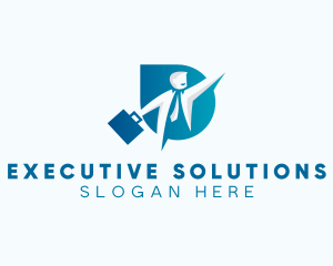 Human Employee Recruitment logo design