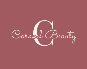 Feminine Cursive Signature logo design