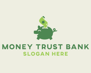 Money Piggy Savings logo design