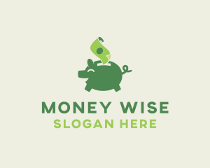 Money Piggy Savings logo design