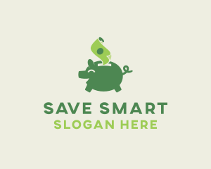 Money Piggy Savings logo design