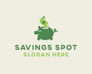 Money Piggy Savings logo design