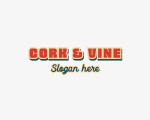 Retro Pub Bar logo design