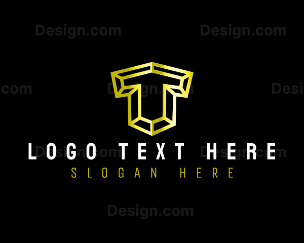 Luxury Deluxe Letter T Logo