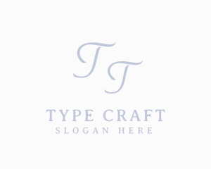 Elegant Minimalist Typography logo