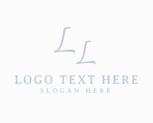 Elegant Minimalist Typography logo