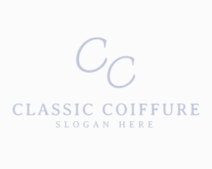 Elegant Minimalist Typography logo design