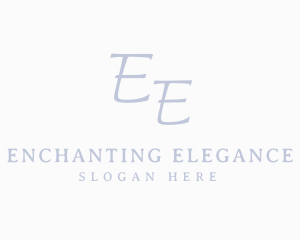 Elegant Minimalist Typography logo design