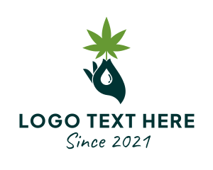 Cannabis Medicinal Leaf  logo