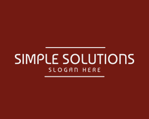 Simple Classy Business logo design