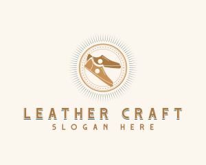 Footwear Cobbler Shoe logo