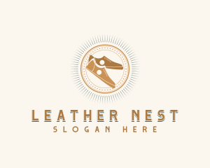 Footwear Cobbler Shoe logo