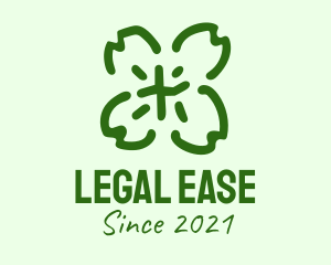 Clover Leaf  Scribble logo