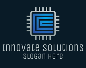 Tech Software Processor Logo