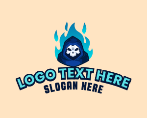 Flaming Skull Esports Logo