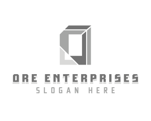 Corporate Business Letter O logo design