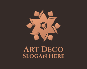 Bronze Floral Decor logo