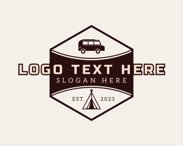 Camping Trip Business logo