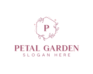 Floral Wreath Beauty logo design