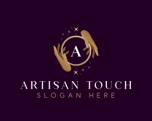 Hand Massage Spa logo design