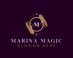 Hand Massage Spa logo design