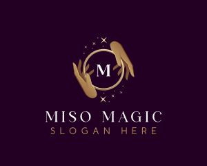 Hand Massage Spa logo design