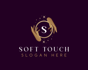 Hand Massage Spa logo design