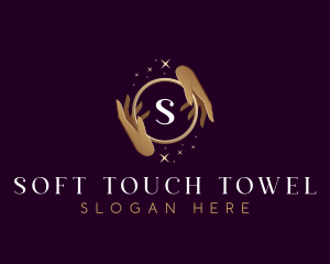 Hand Massage Spa logo design