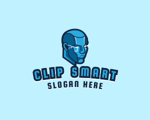 Android Cyborg Titan logo design