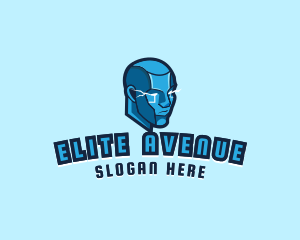 Android Cyborg Titan logo design