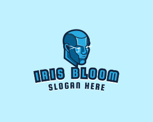 Android Cyborg Titan logo design