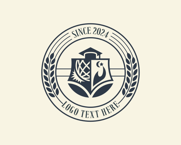 Academia logo example 3