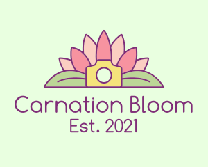 Blooming Lotus Camera logo design