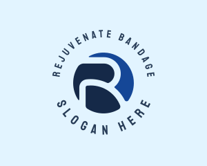 Generic Blue Letter R logo design