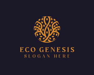 Gardening Eco Nature logo design