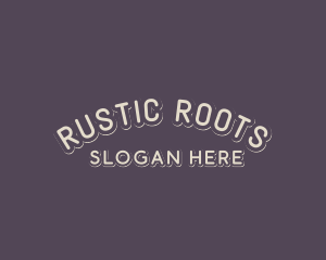 Generic Retro Business logo design