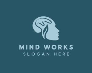 Psychiatry Mental Wellness logo design