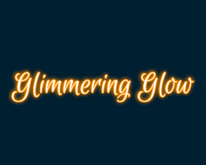 Whimsical Neon Light logo design