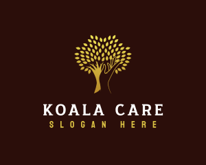 Hand Tree Care logo design