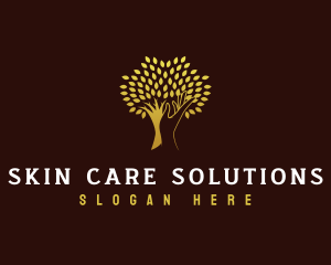 Hand Tree Care logo design