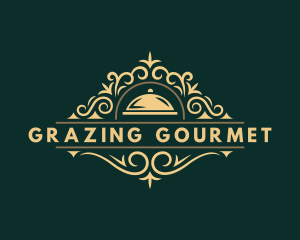 Serving Dish Restaurant  logo design